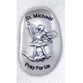 St. Michael Patron Saint Thumb Stone